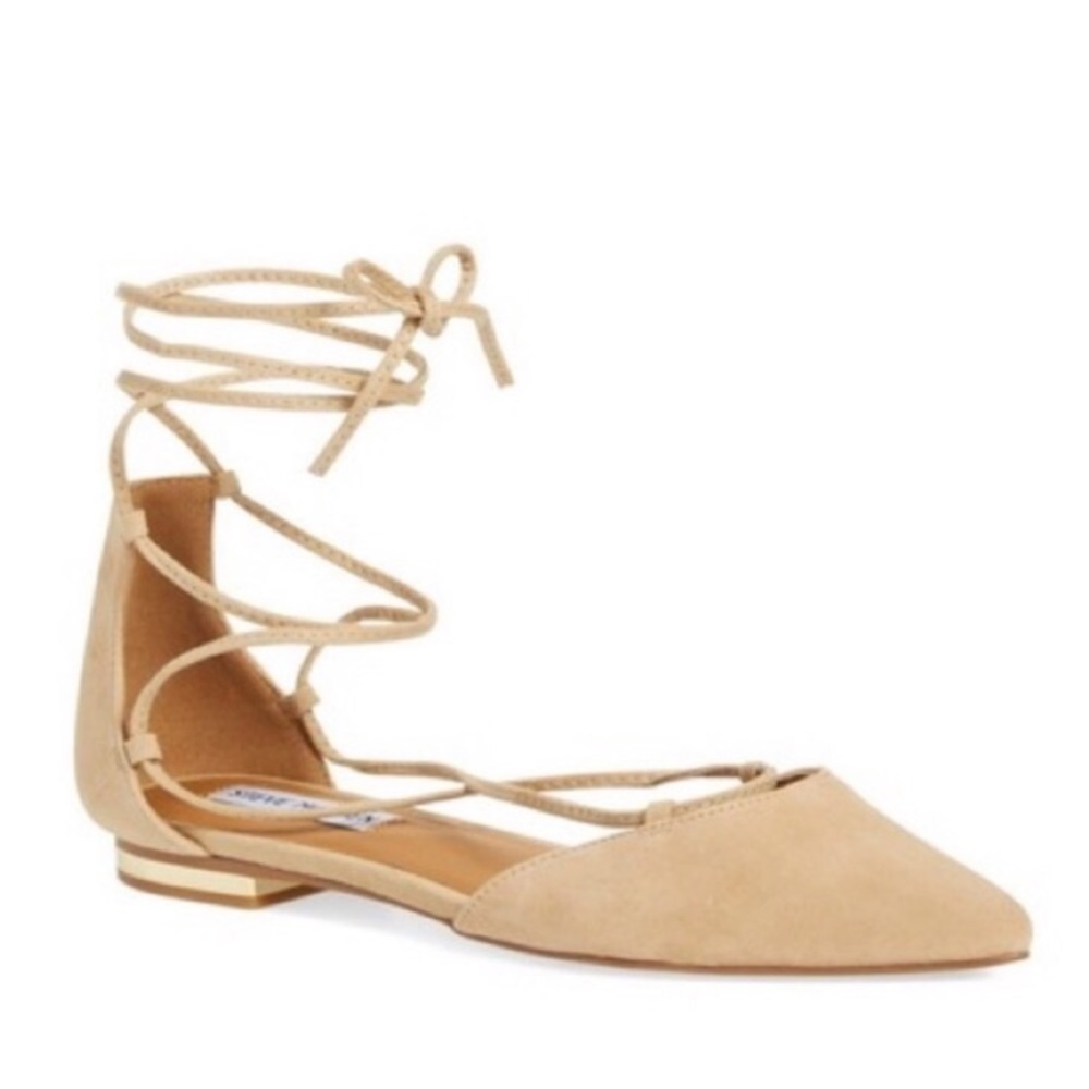 9.5 strappy flats